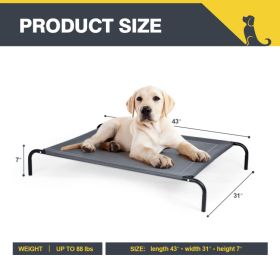Elevated Pet Bed for Medium Large Dogs (Color: as show)